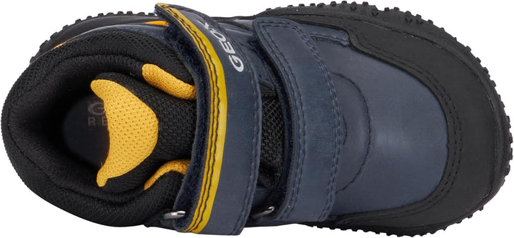Geox Jungen B Baltic Boy B ABX A Sneaker 21 EU Navy Ochreyellow, 21 EU Navy Ochreyellow
