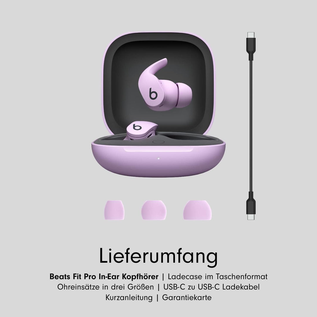Beats Fit Pro – Komplett kabellose In-Ear Kopfhörer – Aktives Noise-Cancelling, Kompatibel mit Apple