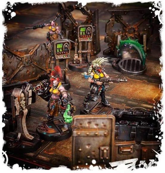 Games Workshop 99120599004 Necromunda Escher Gang Miniatur, Black