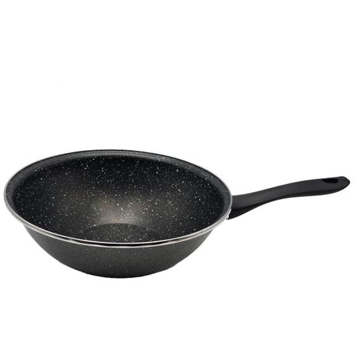 cottura vitrinor Wok FRR SM MACULATO K2 CM28, Stainless Steel, White