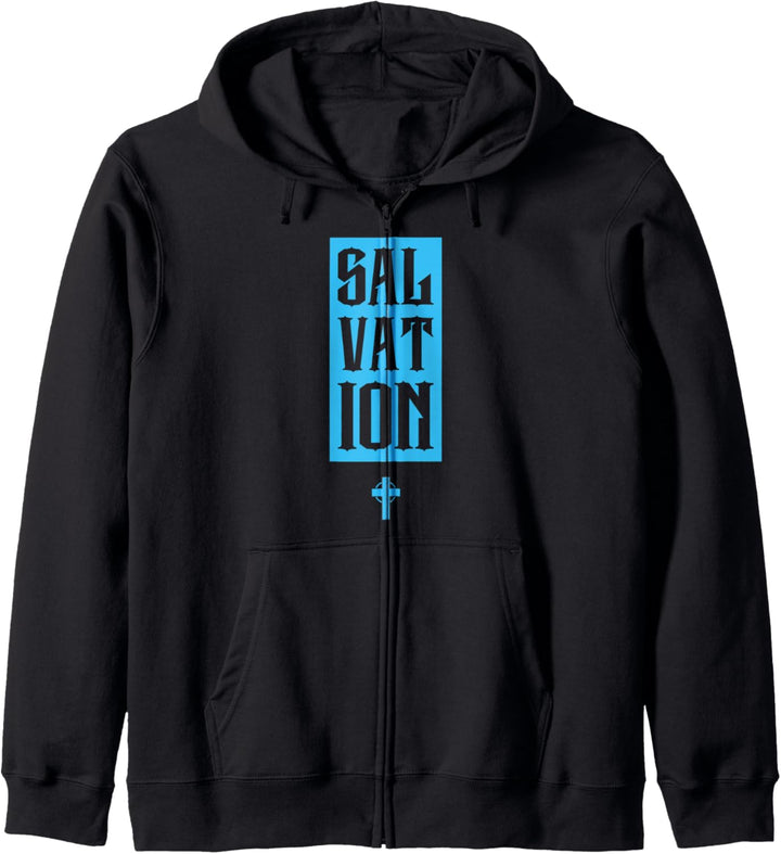 Christliche Erlösung Religiöse Liebe Jesus Retter Geschenk Kapuzenjacke