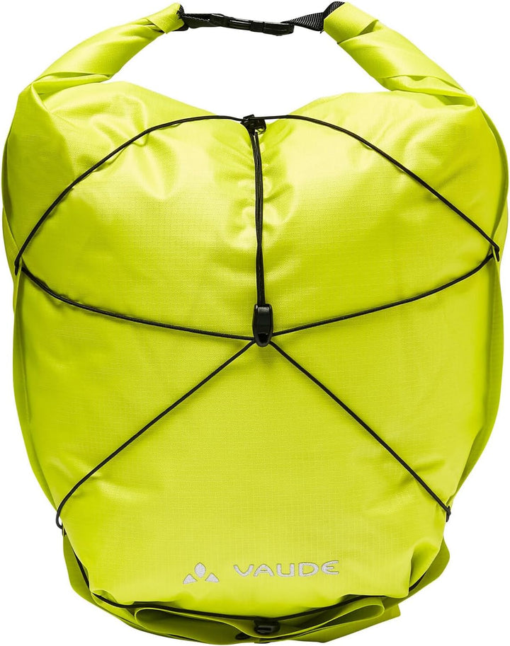 VAUDE Vorderradtaschen Aqua Front Light, Ultraleichte Vorderradtasche zum Radfahren, Black, one Size
