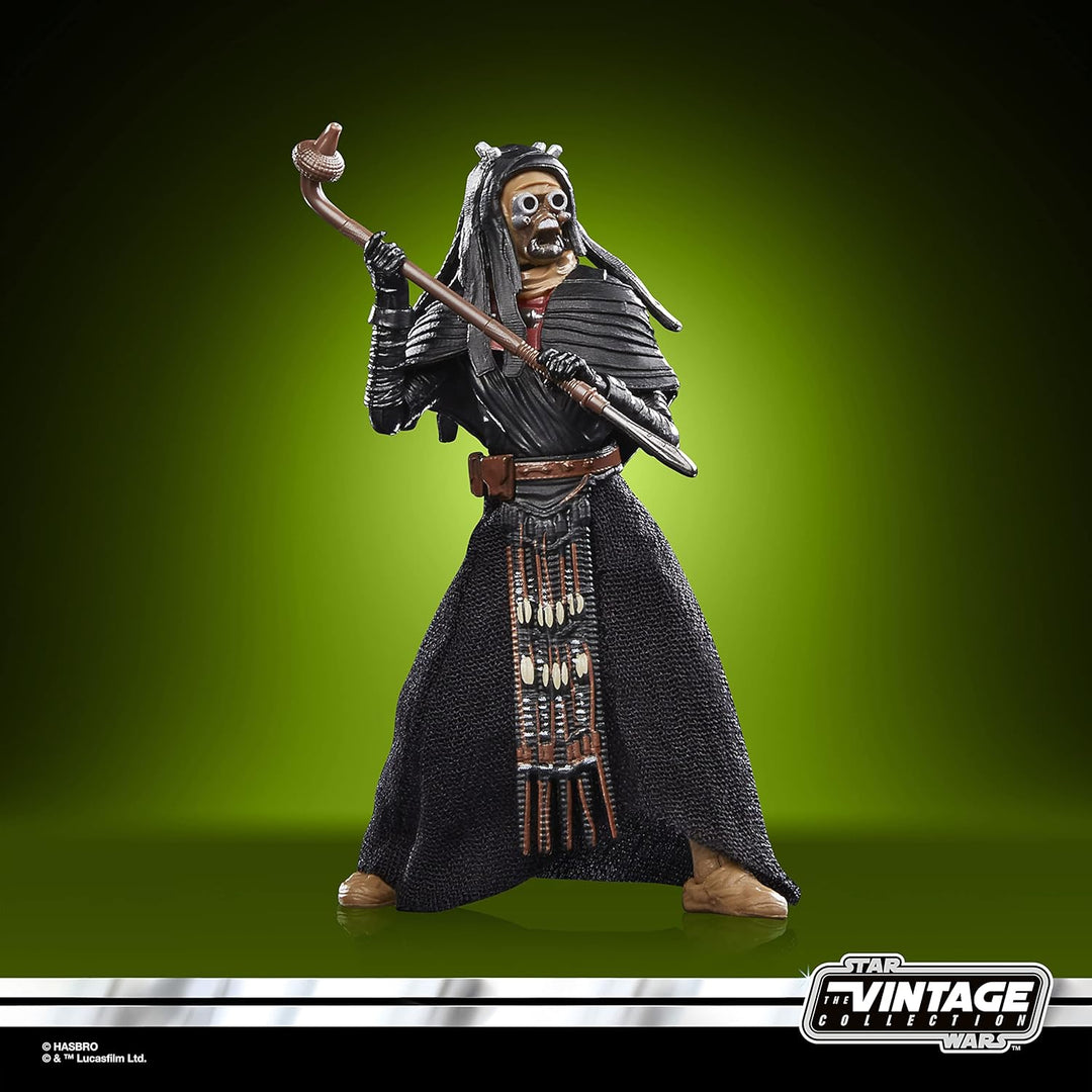 Star Wars The Vintage Collection Tusken Warrior, Buch von Boba Fett, Action-Sammelfigur, 9,5 cm