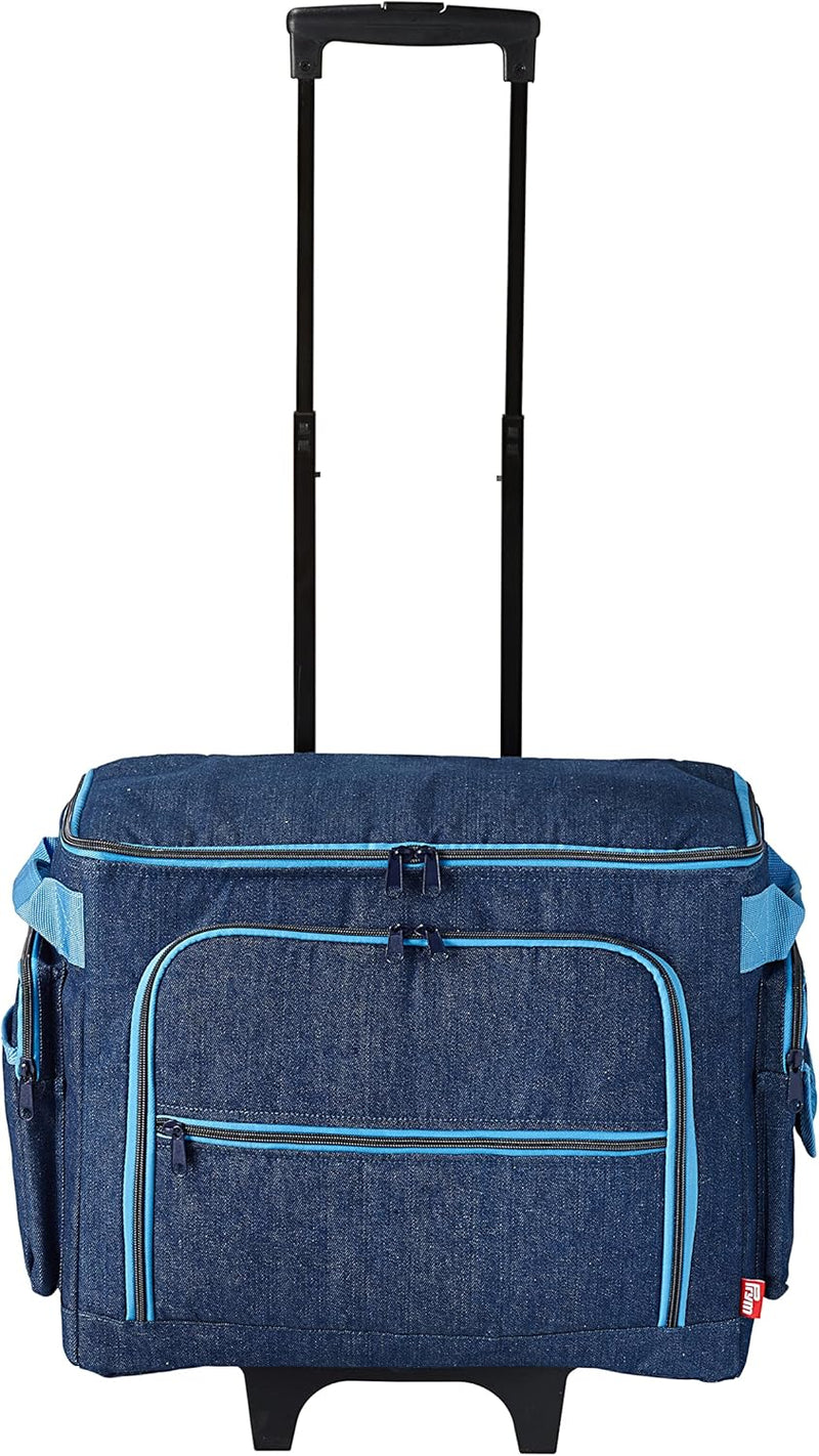 Prym 612633 Nähmaschinen-Trolley Jeans - 44 x 22 x 36 cm