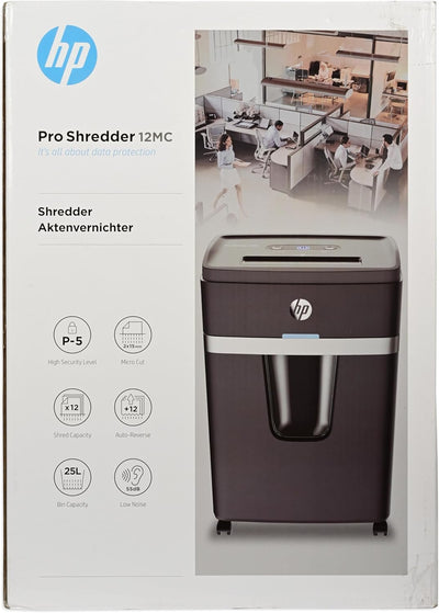 HP Aktenvernichter Pro Shredder 12MC