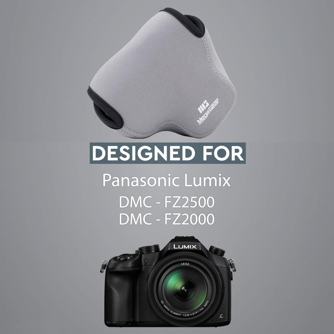 MegaGear MG448 Panasonic Lumix DMC-FZ2500, DMC-FZ2000, DMC-FZ1000 Ultraleichte Kameratasche aus Neop