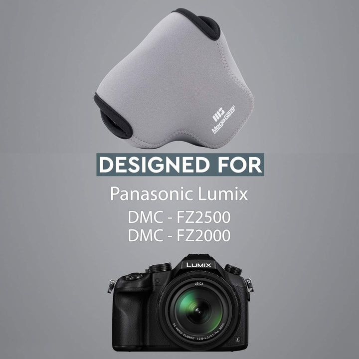 MegaGear MG448 Panasonic Lumix DMC-FZ2500, DMC-FZ2000, DMC-FZ1000 Ultraleichte Kameratasche aus Neop