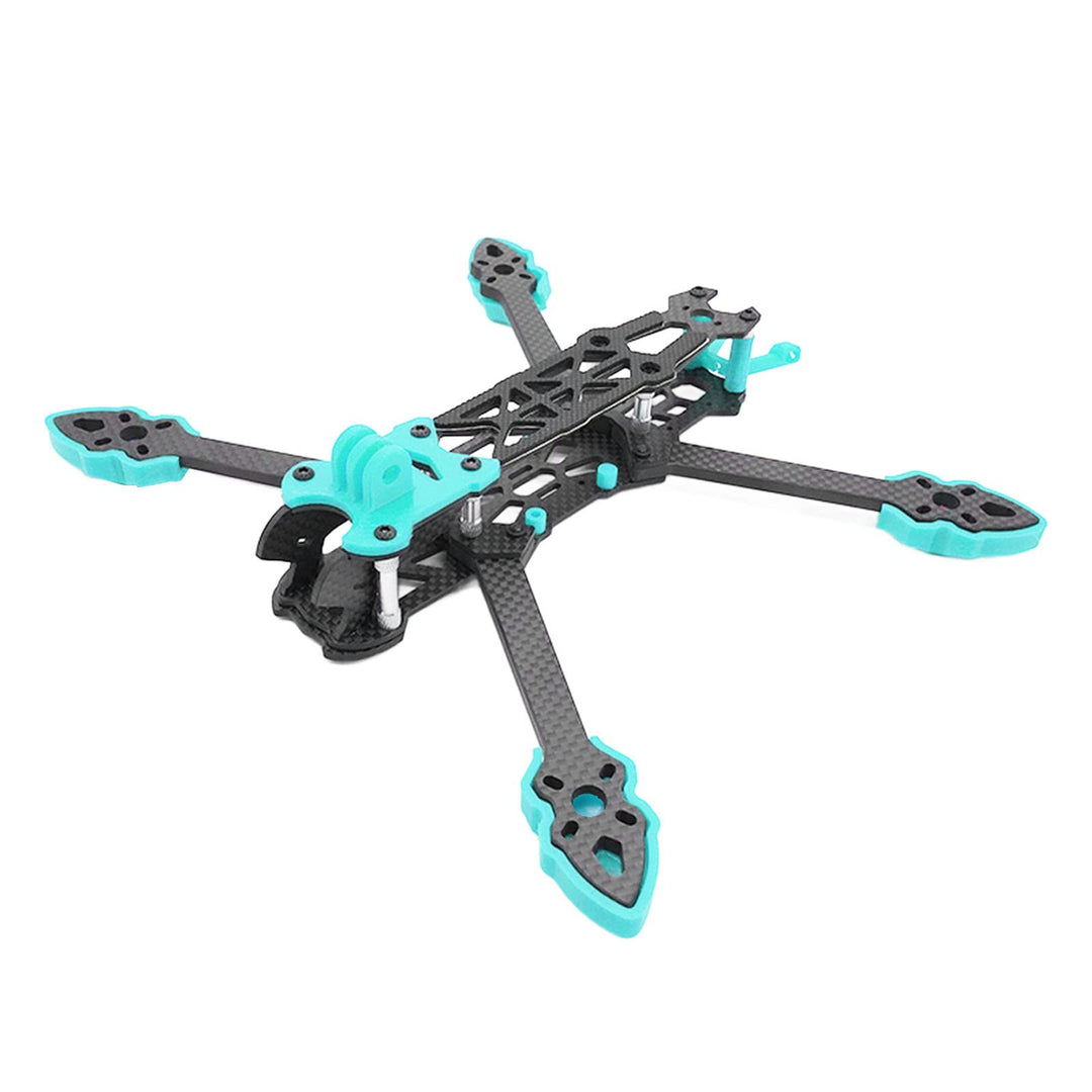 KENANLAN Quadcopter Rahmen Kit, FPV Racing Drohne Rahmen Professioneller 225mm Radstand Carbon Fiber