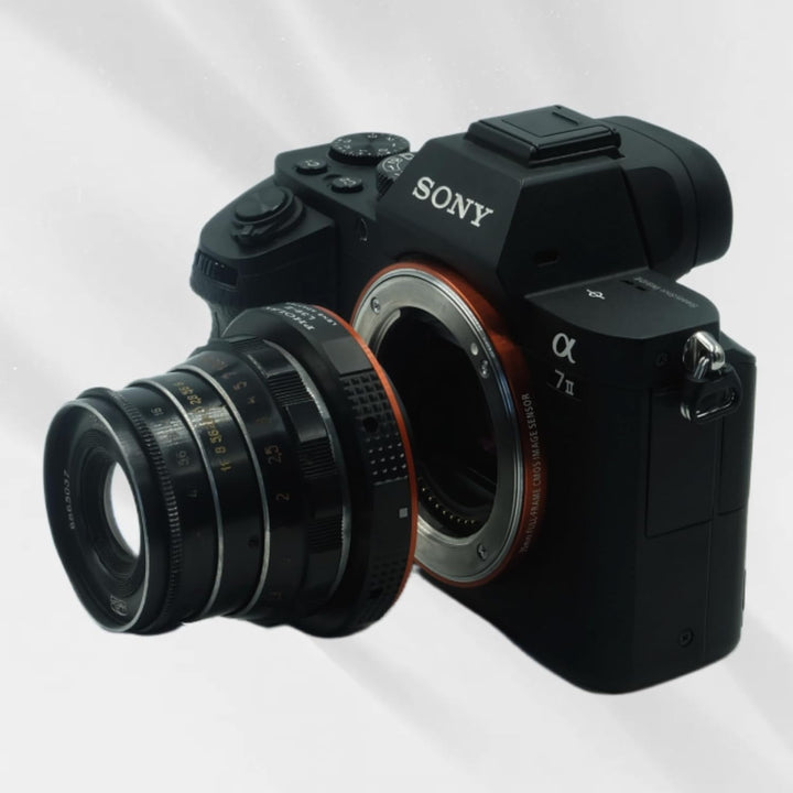 PHOLSY Objektivadapter Leica M39 auf Sony E Kompatibel für Leica L39 M39 LTM 39mm Objektiv auf Sony