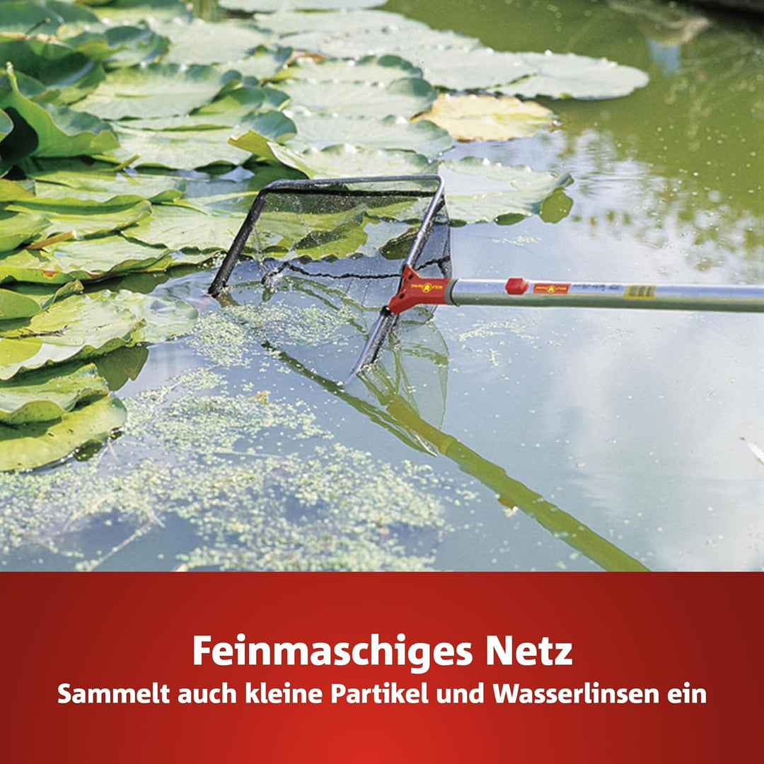 WOLF Garten WOLF-Garten multi-star - Kescher WK-M Gartenwerkzeug, Rot, 30x30 cm Single, Single