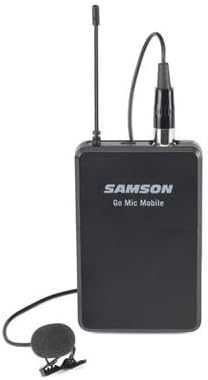 SAMSON LM8 - Omnidirectional Lavalier Microphone with a Miniature Condenser Min Capsule - Black Nur