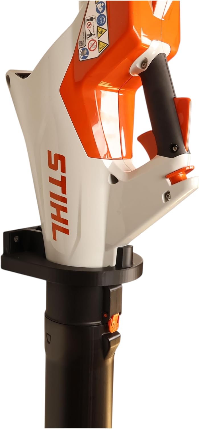 Halterung passend für STIHL BGA 60 Akku Laubbläser AP Wandhalterung | Made in Germany Schwarz, Schwa