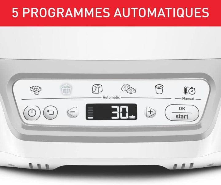 Tefal Cake Factory Délices Kuchenmaschine, 5 Auto-Programme, manuelle Modus, CreaBake, Muffinformen,