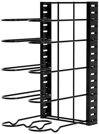 Metall Topf Halter Rack Multi Layers Einstellbare Arbeitsplatte Topf und Pfanne Speicher Rack Standi