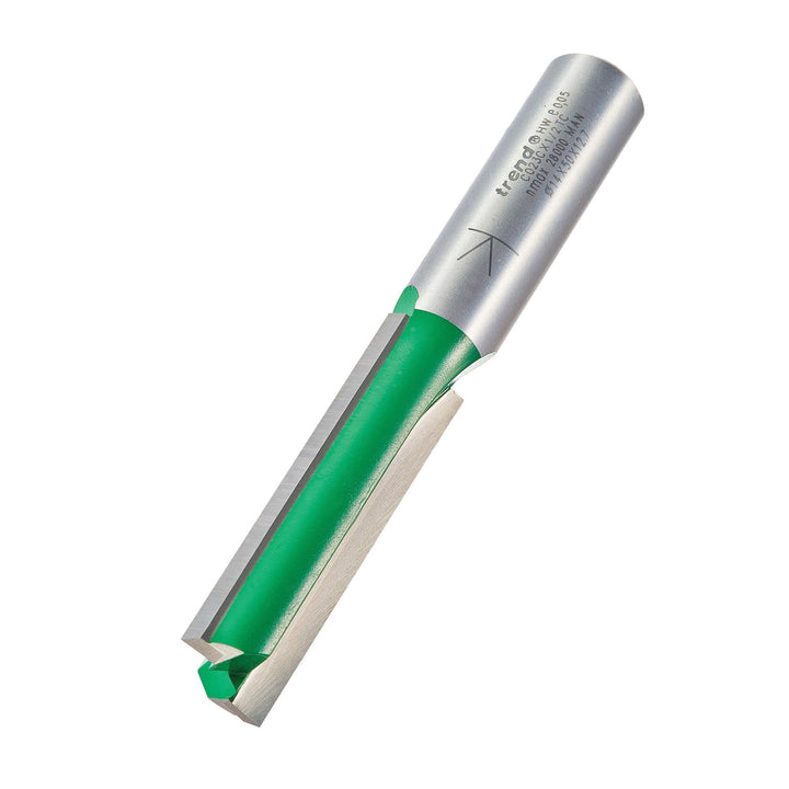 Trend CraftPro C023CX1/2TC Fräser-Bit, gerader Zweischneidfräser, 1,27 cm Schaft, 14 mm Schnittdurch