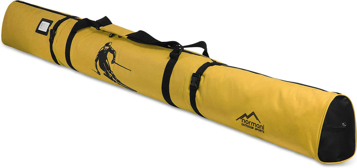 normani Skitasche Skisack in 170 cm und 200 cm Länge Gelb 200 cm, Gelb 200 cm