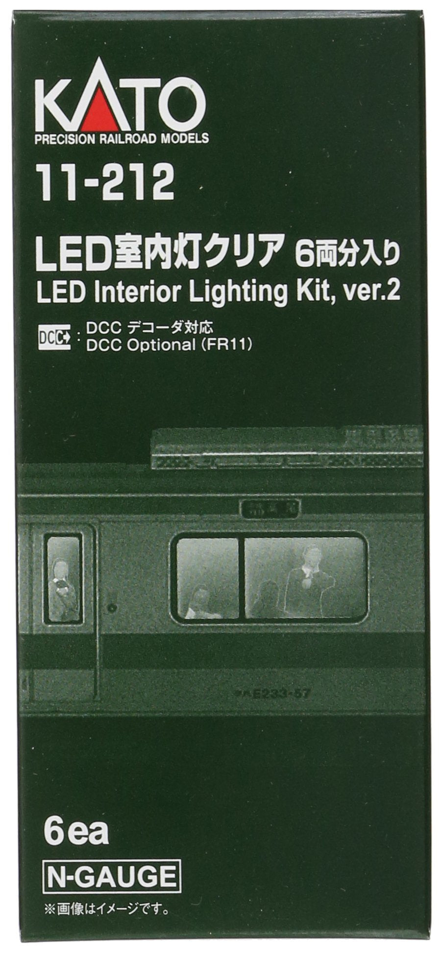 N Passenger Car Light Kit, White LED (6) (Japan Import)