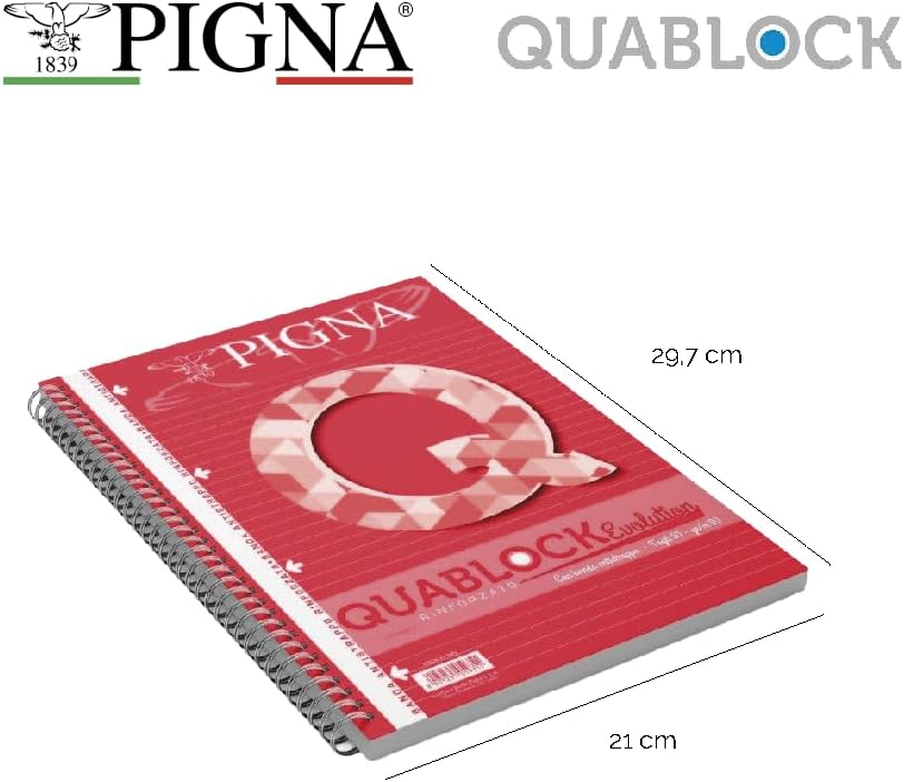 Pigna 02112171r Notizblock A4 - 1R, A4 - 1R