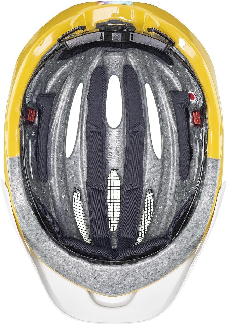 Uvex True Fahrrad Helm gelb 2023 52-55 cm, 52-55 cm