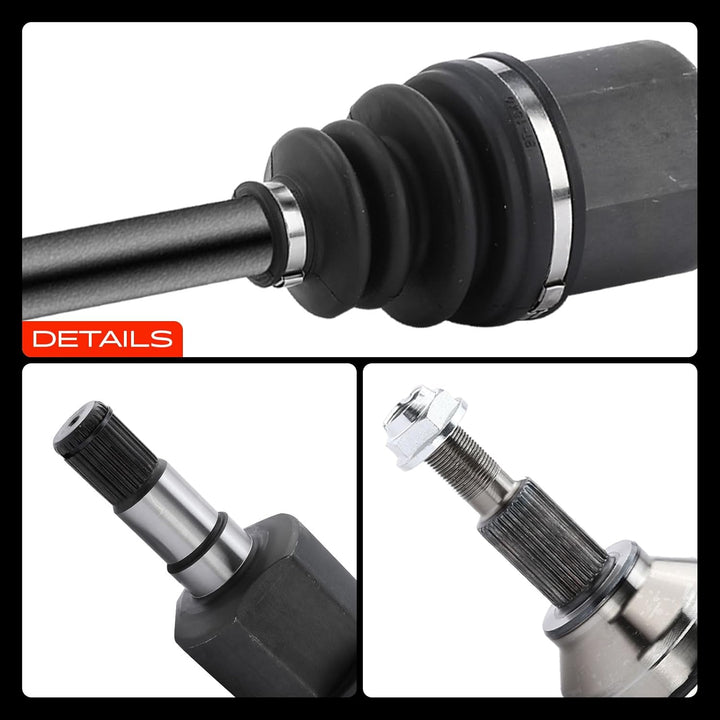 Frankberg 1x Antriebswelle Gelenkwelle Vorne Links Kompatibel mit Journey 2.0L 3.6L 2008-2022 Freemo