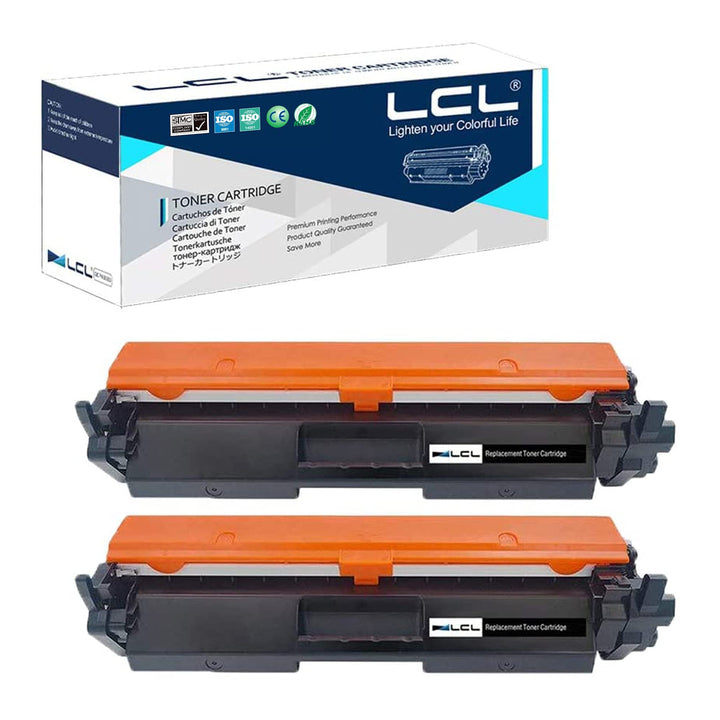 LCL Kompatibel Tonerkartusche 30A 230A CF230A CRG-220 (2 Schwarz) kompatibel für HP Laserjet Pro M20