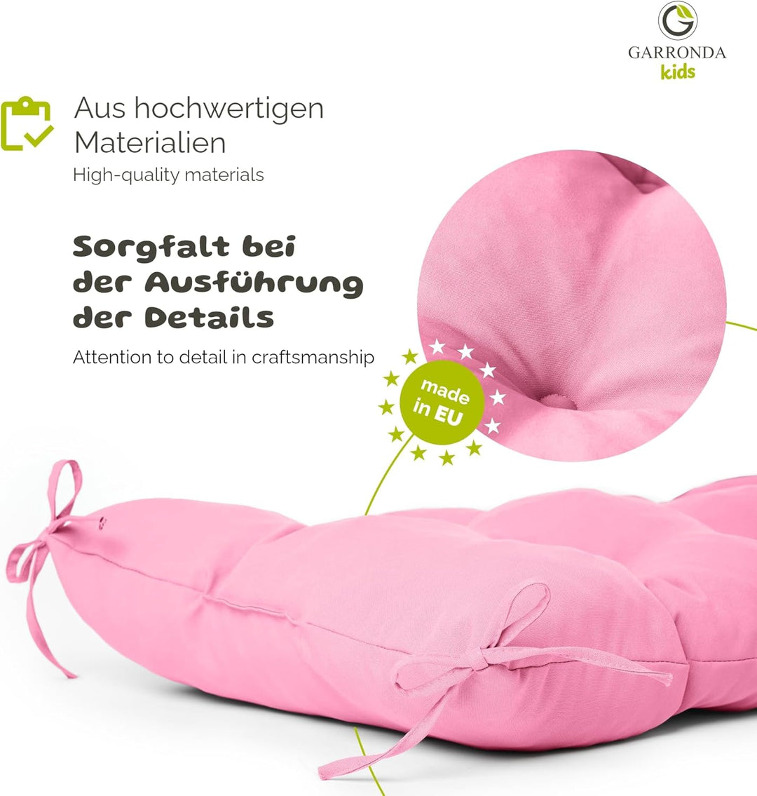 Kissen für Kletterbogen Montessori Spielzeug ab 1 Jahr GD-0063 (Rosa Kissen für Kletterbogen), Rosa