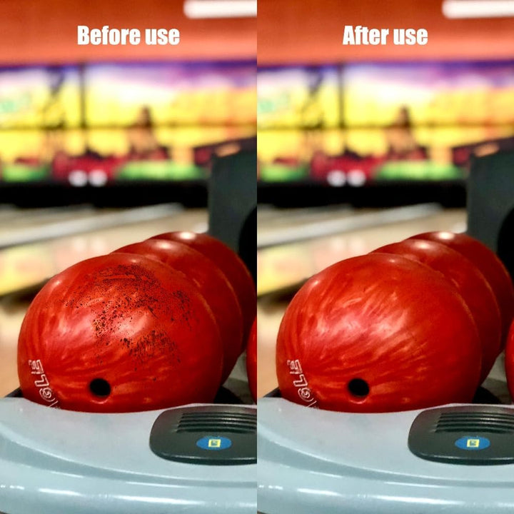 DONGKER Bowlingkugel Handtuch, 2 Stück Mikrofaser Bowlingkugel-Pad mit griffigen Punkten, befreit vo