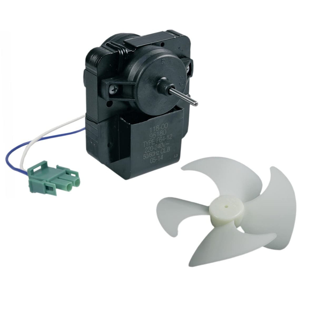 Ventilator Lüfter mit Flügel Lüftermotor Gebläse Kühlgerätelüfter Gerätegebläse Kühlschrank Kühlauto