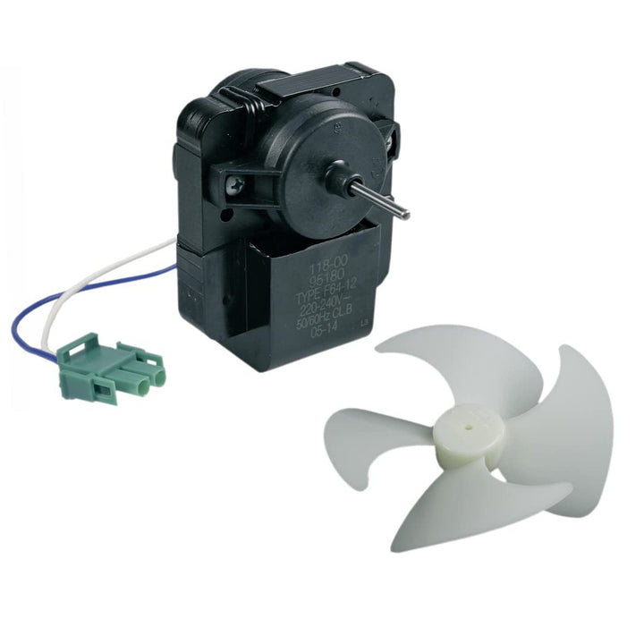 Ventilator Lüfter mit Flügel Lüftermotor Gebläse Kühlgerätelüfter Gerätegebläse Kühlschrank Kühlauto