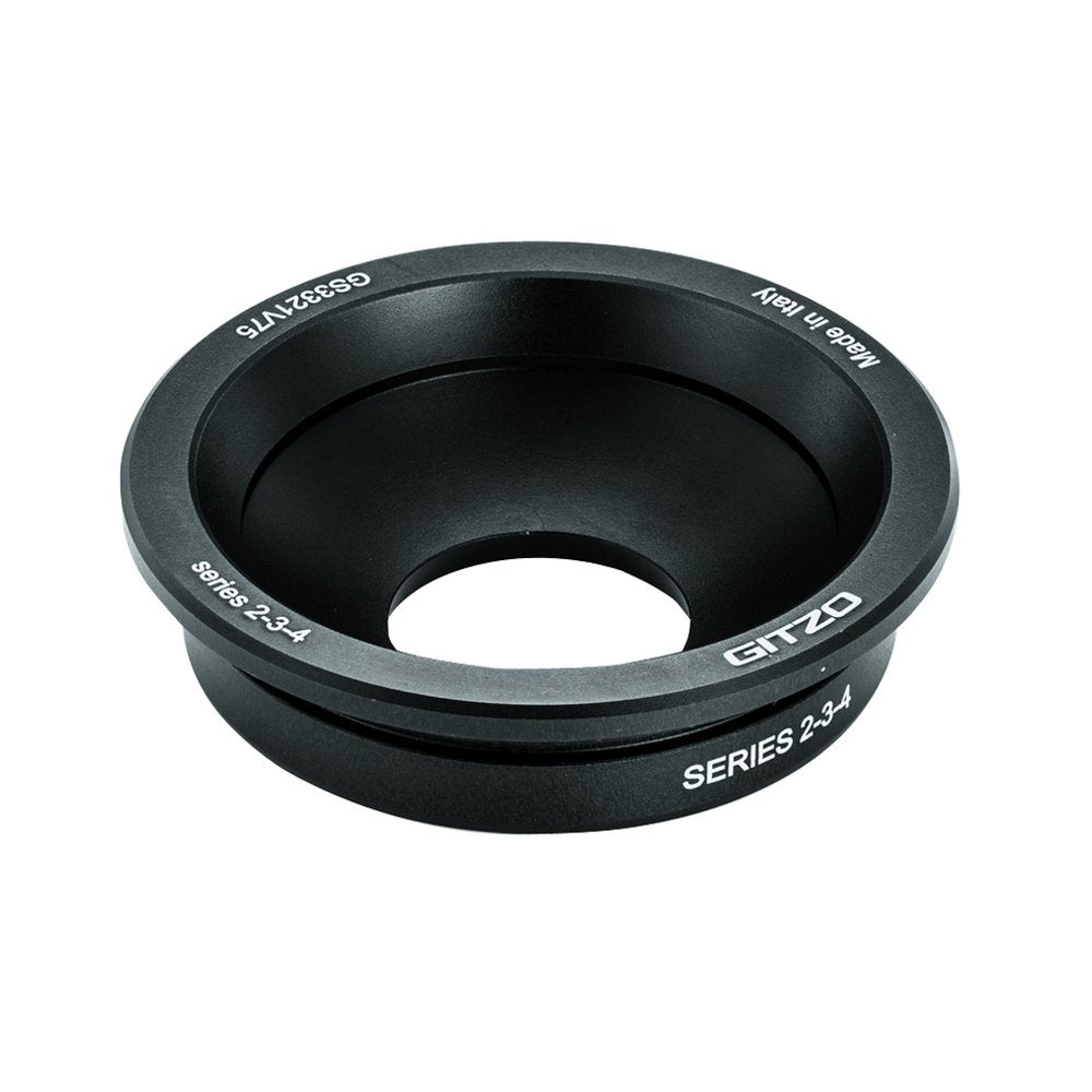 Gitzo GS3321V75 Systematic 75mm Halbschale Videoadapter (Serie 2-4)