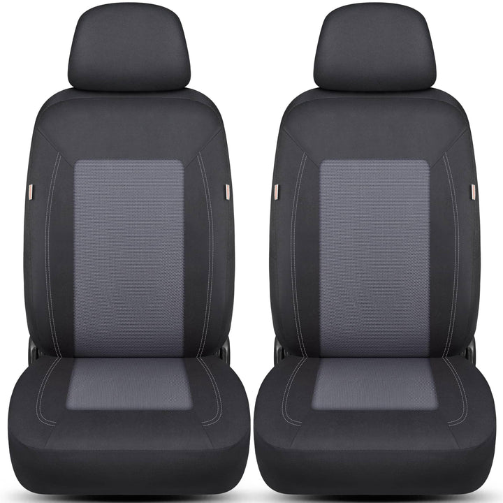 Schonbezüge Sitzbezüge für Skoda Yeti Bj 2009-17 in Schwarz/Grau TF4
