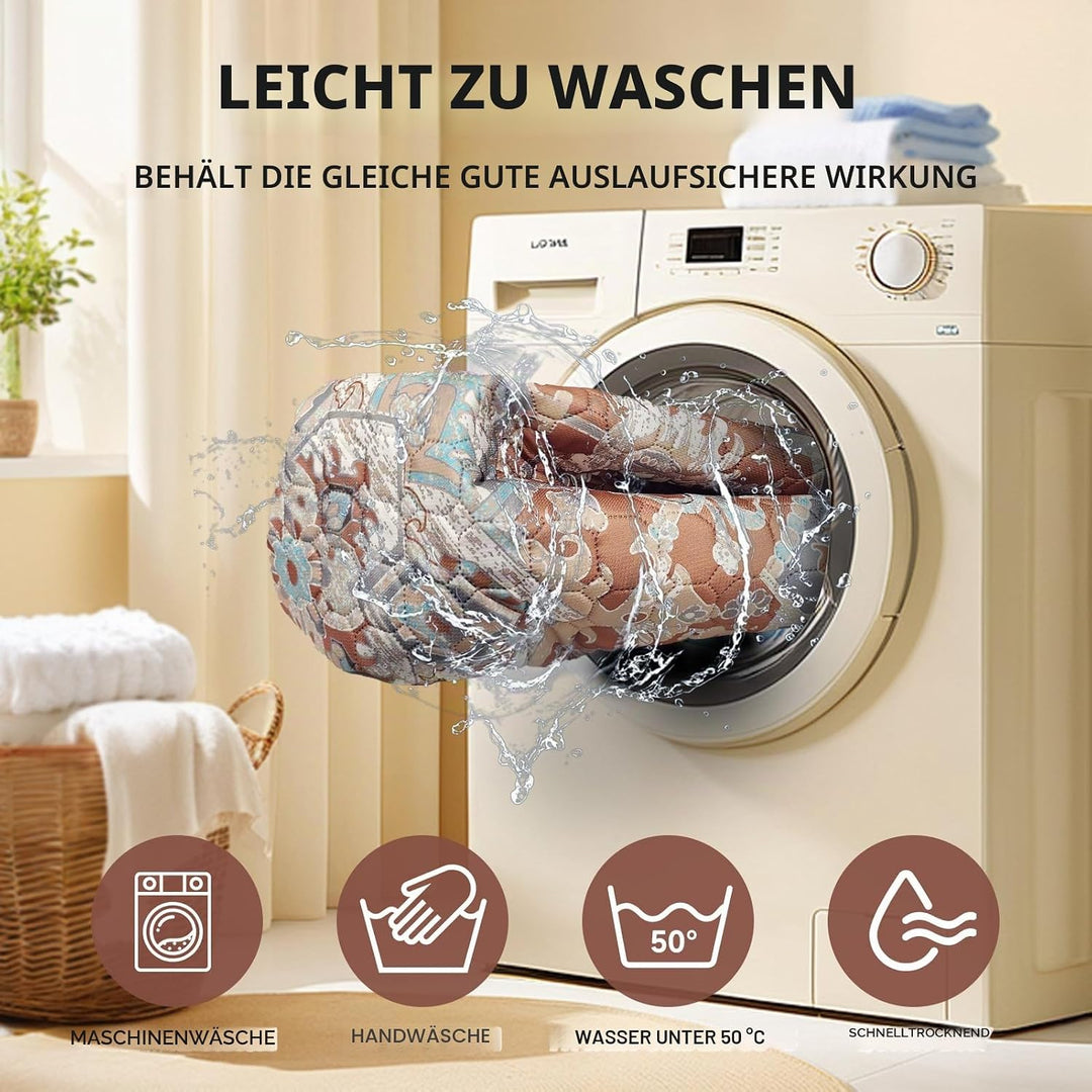 Waschbare Pinkelpads für Hunde, 2 Stück Wiederverwendbare Puppy Pads 122x92cm Super saugfähige wasse