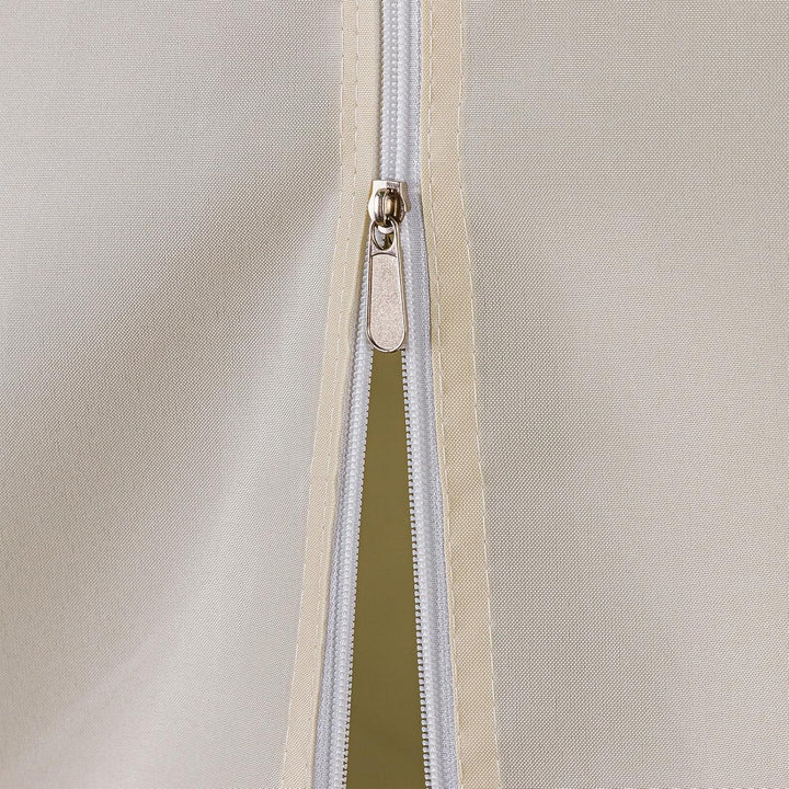 DEMA 4 x Seitenverkleidung Seitenteile Wände für Falt - Pavillon 41046 3x3 m beige