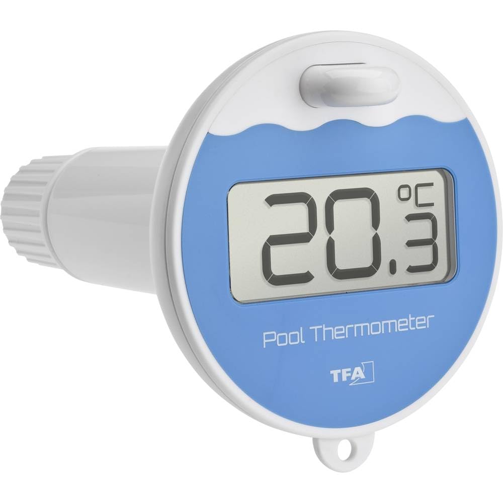 TFA Dostmann Poolsender mit Display, 30.3238.06, für Marbella 30.3066.01 und TFA WLAN Wetterstation