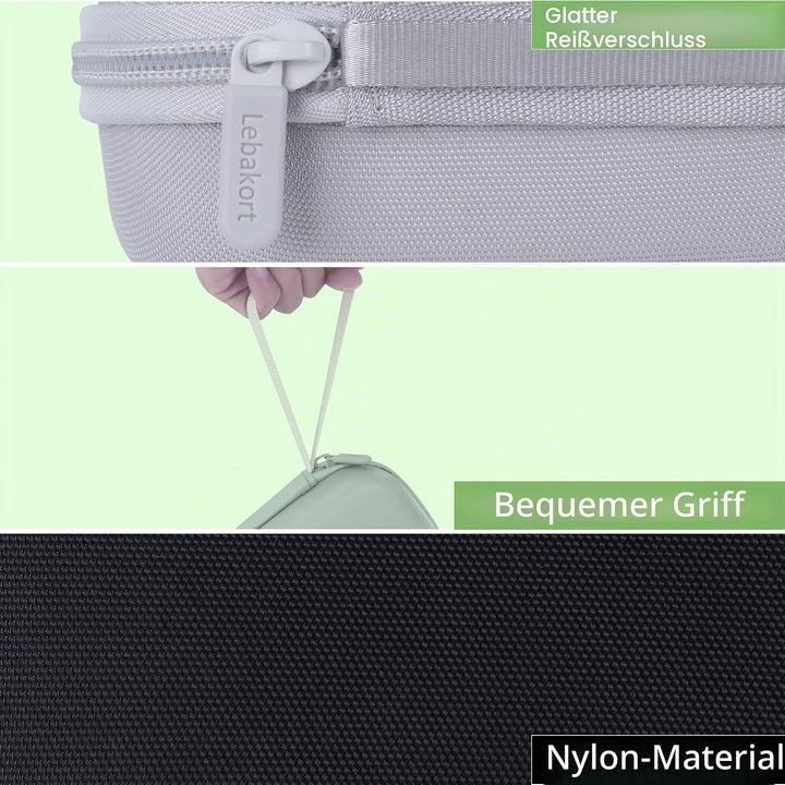 Hart Schutz Hülle Etui Tasche für Fujifilm Mini Liplay+/Liplay Hybride Sofortbildkamera (Schwarz), S