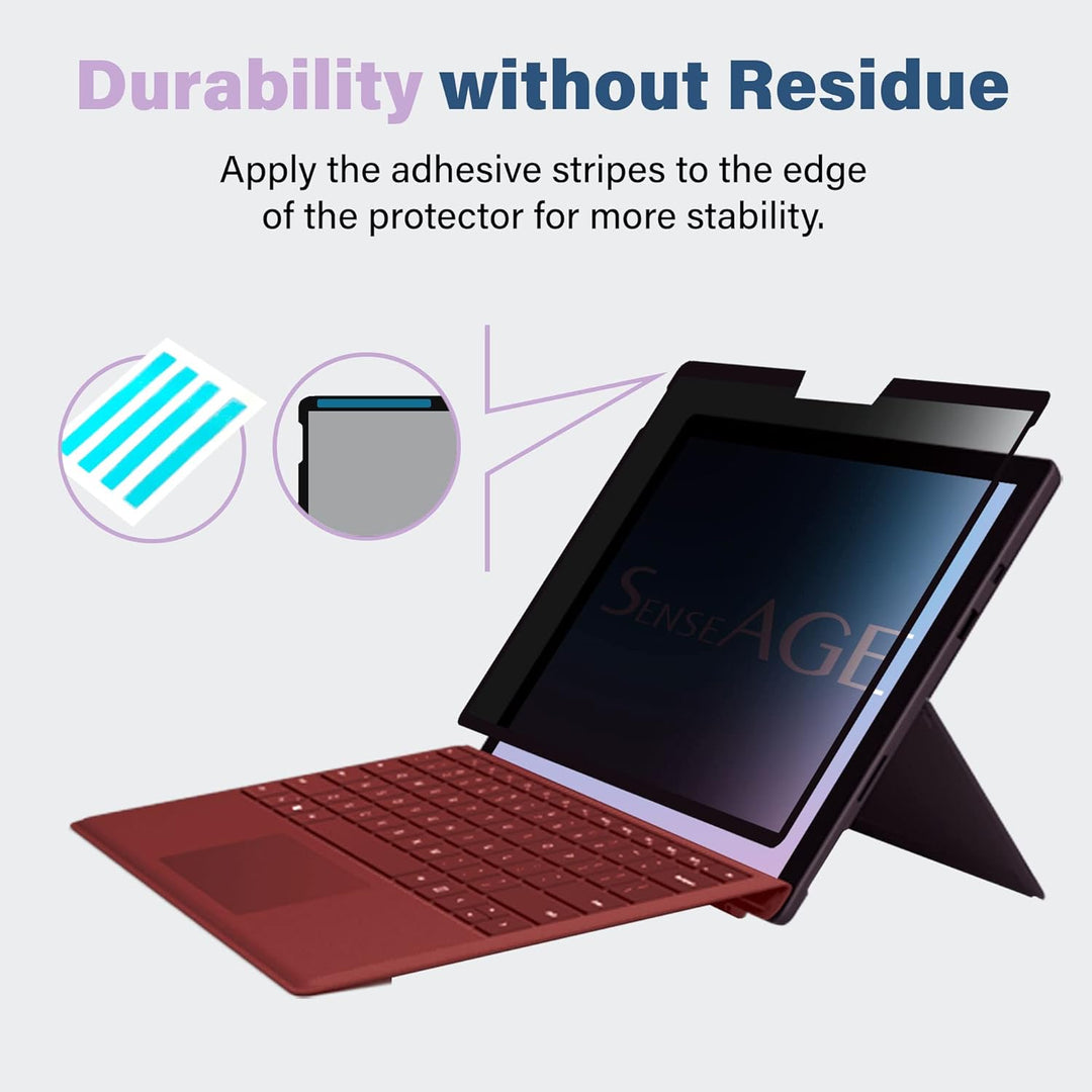 SenseAGE Magnetischer Blickschutzfilter für Microsoft Surface Pro 7+/7/6/5/4 (12.3"), Entfernbare, A