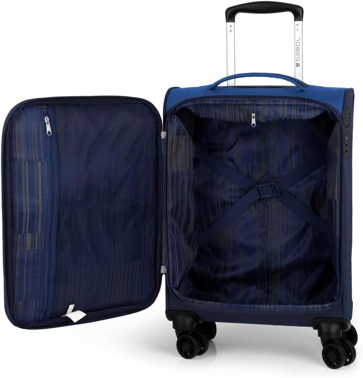 Gabol 5096 Trolley C22 Cloud Koffer 50 cm, blau (Blau) - 114022 003, Blau