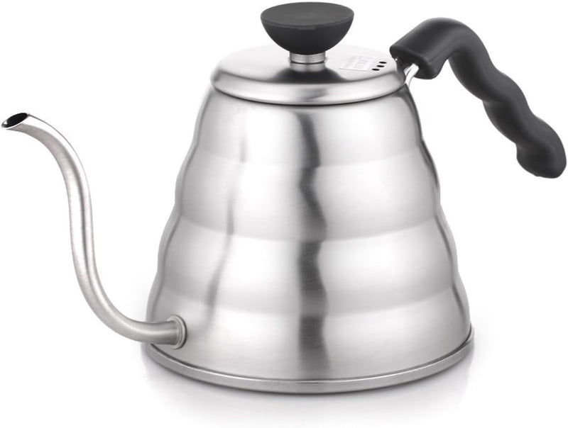 Hario V60 Wasserkocher, Edelstahl, Silber 1 Stainless Steel, Silver 1 Single, Stainless Steel, Silve