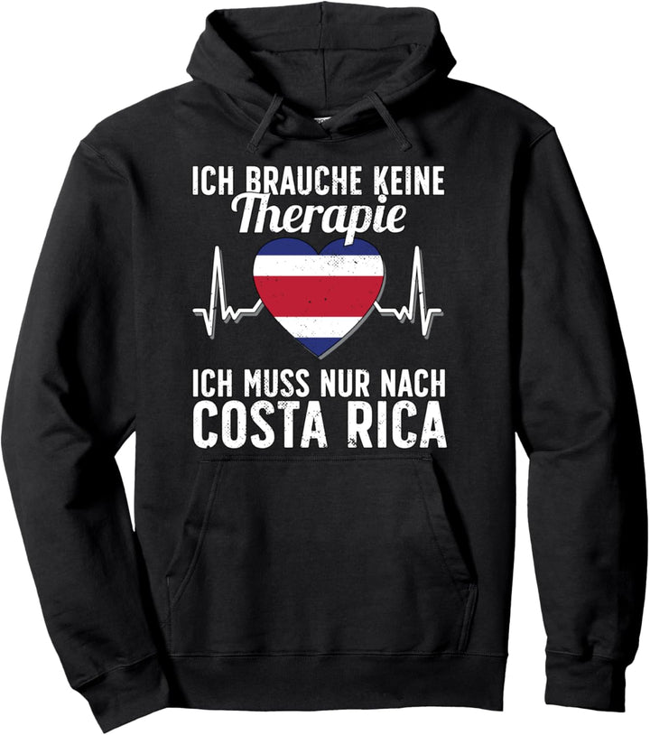 Cost Rica Flagge I Costa Rica Urlaub I Costa Rica Pullover Hoodie