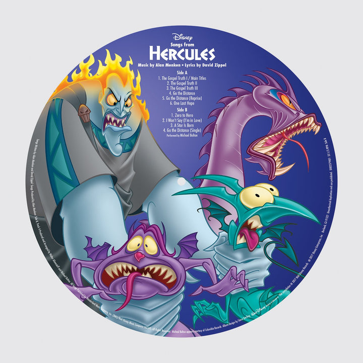 Songs from Hercules (Picture Disc), Vinyl