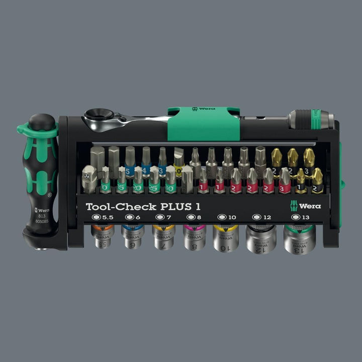 Wera 05049055001 Tool-Check PLUS 1, 39-teilig, Tool-Check PLUS 1