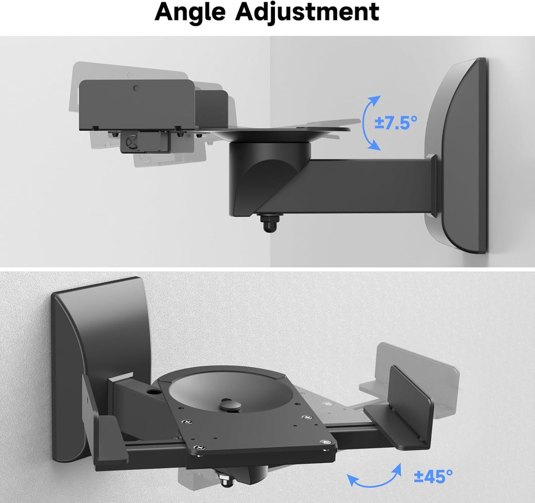 suptek Dual Side Clamping Bücherregal Lautsprecherhalterung Wandhalterung für grosse Umgebungslautsp