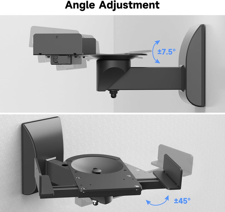 suptek Dual Side Clamping Bücherregal Lautsprecherhalterung Wandhalterung für grosse Umgebungslautsp