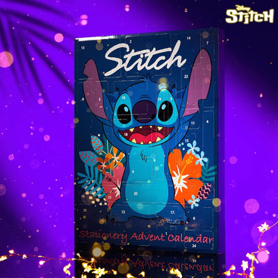 Disney Stitch Adventskalender 2023 Schreibwaren Lilo und Stitch Kinder: 24 Überraschungen mit Schrei