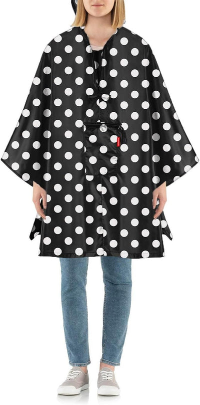 Reisenthel AN7073 Mini Maxi Poncho DOTS White Poncho Damen DOTS White Grösse Unica