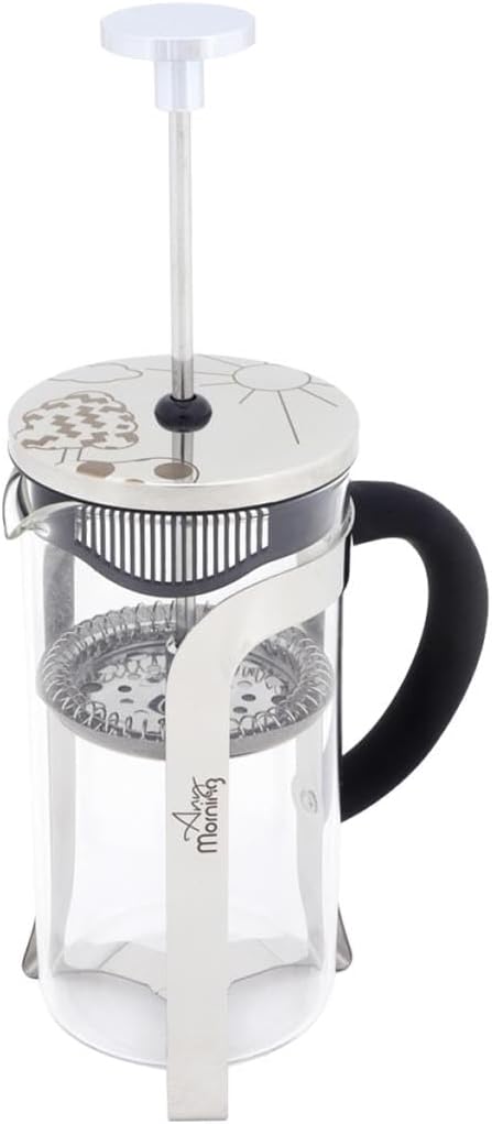 Any Morning FY450 French Press für Kaffee und Kräutertee 600 ml, 600 ML