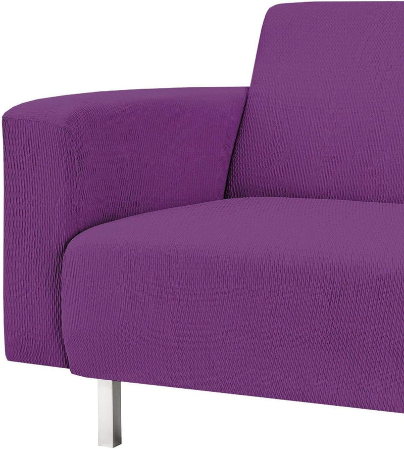 Martina Home - Sofabezug für Chaise Longue, Modell Túnez, modernes Design, Stoff, Lila (Cardenal), 2