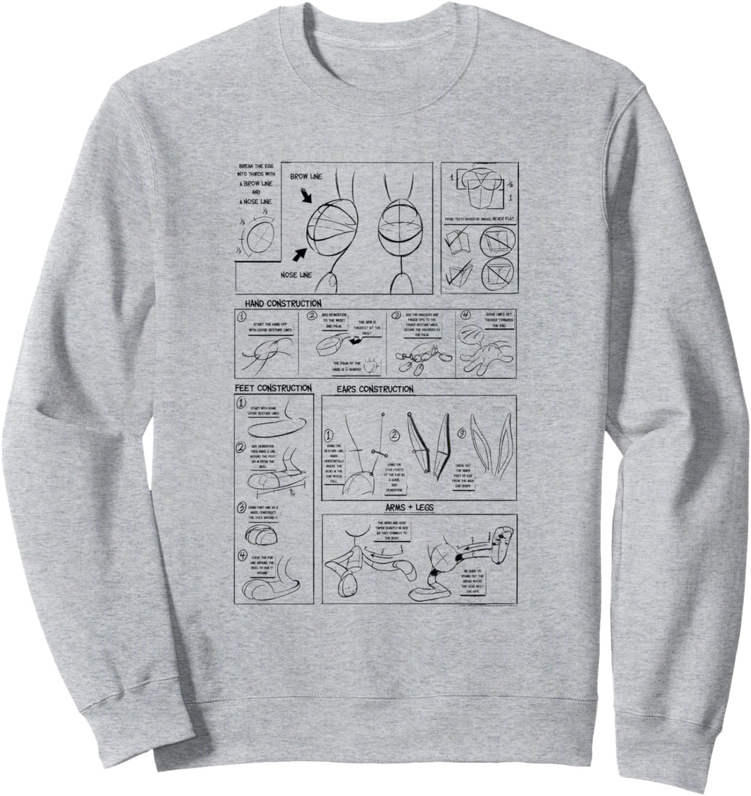 Looney Tunes Bugs Bunny Construction Sweatshirt