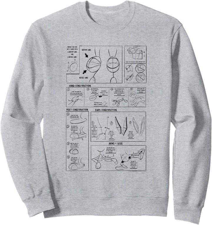 Looney Tunes Bugs Bunny Construction Sweatshirt
