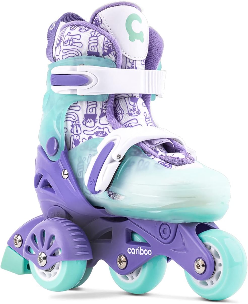 Cariboo Step One Inliner Für Kinder Rollschuhe Lernrollschuhe Kinder Inline Skates Verstellbar Rolle